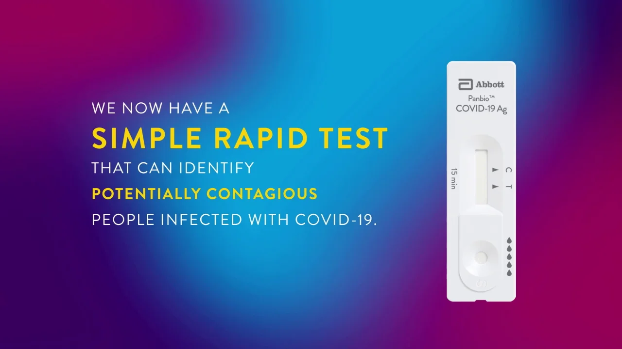 Abbott Panbio COVID-19 simple rapid test